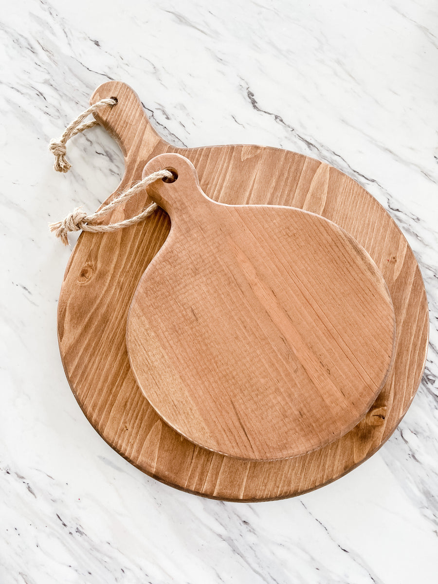 Round Kitchen Wood Cutting Board