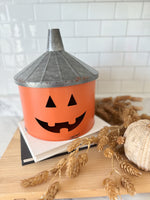 Orange Funnel Jack O Lantern