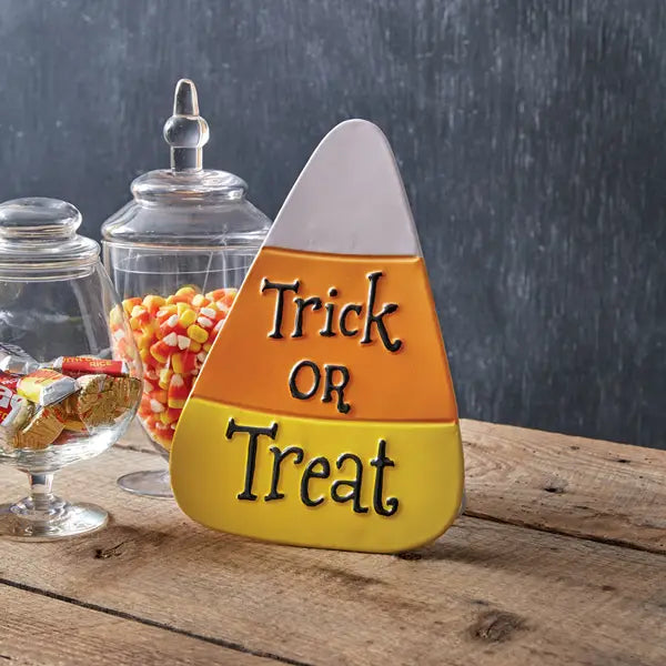 Candy Corn Tabletop Sign