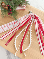 Candy Cane Mini Ribbon Set