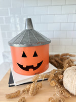 Orange Funnel Jack O Lantern