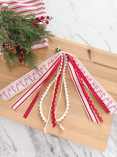 Candy Cane Mini Ribbon Set