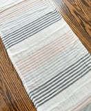 Striped Fall Table Runner